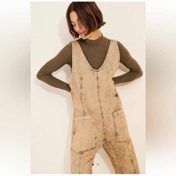 Free People High Roller Jumpsuit size XS - Picture 2 of 4